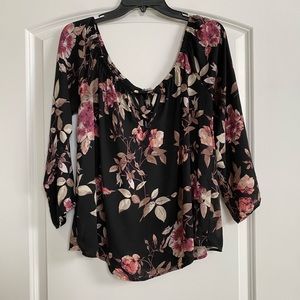 Off the shoulder tank